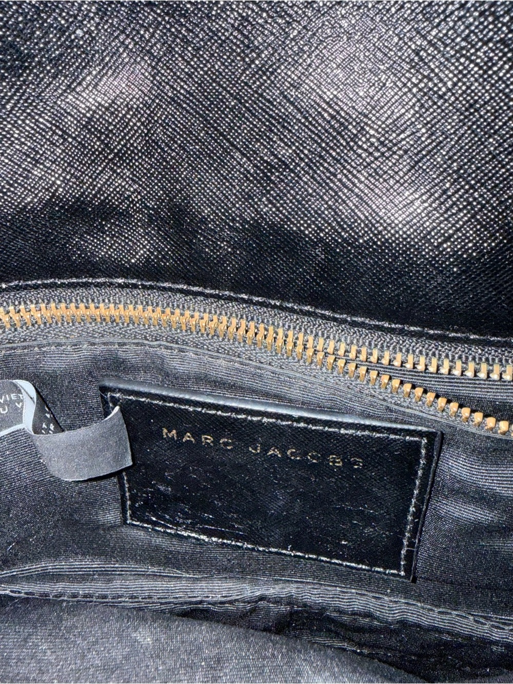 Marc Jacobs Black Leather Crossbody Shoulder Bag - Picture 7 of 12